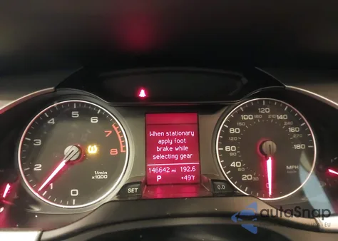 2010 Audi A4 2.0T Premium z USA, uszkodzony, nr VIN WAUWFAFL5AA009608